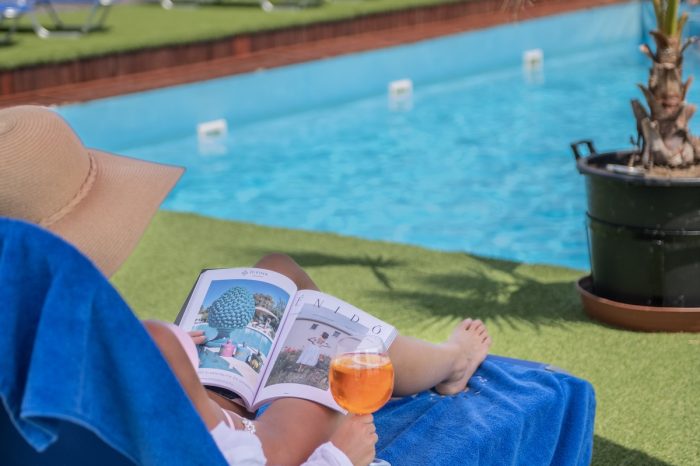 medence a Tündérfátyol teraszán