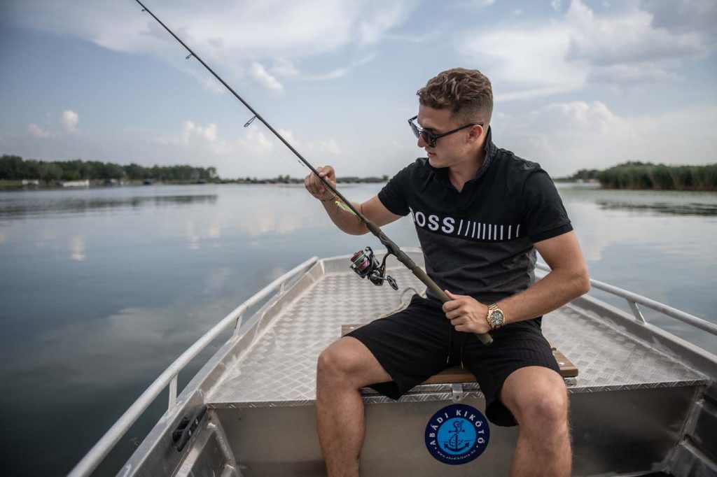 horgászat az Abádi medencében