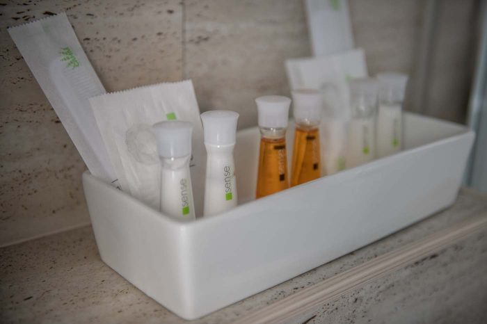 Szállodahajó piperecikkei